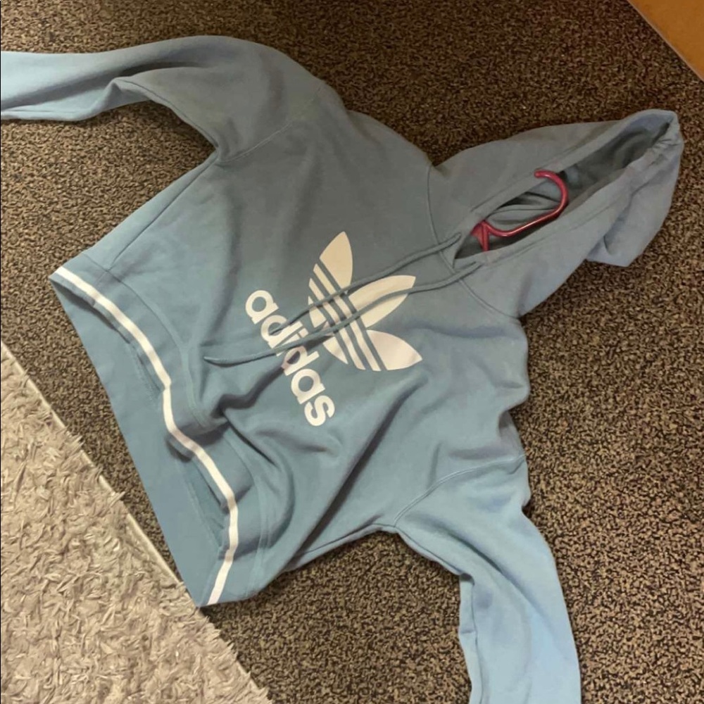 adidas cropped sweatshirt